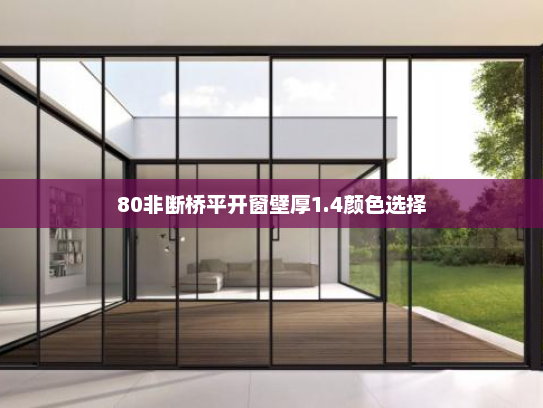 80非断桥平开窗壁厚1.4颜色选择
